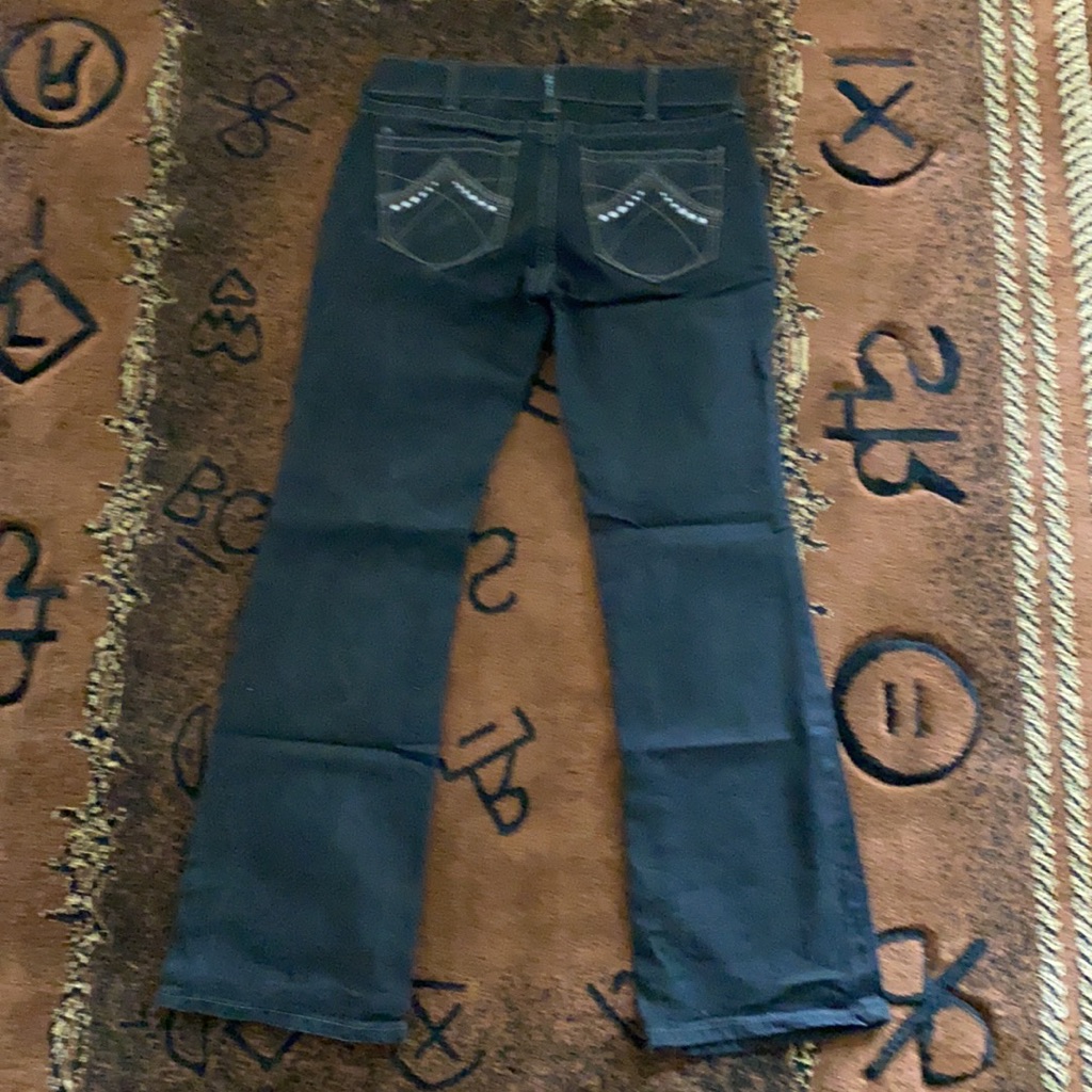 Ariat Real Denim Black Jeans Size 29r